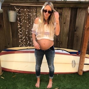 2pairs Maternity Jeans by Ingrid & Isabel Size 2